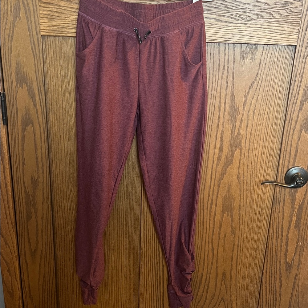 Burgundy Kids Joggers